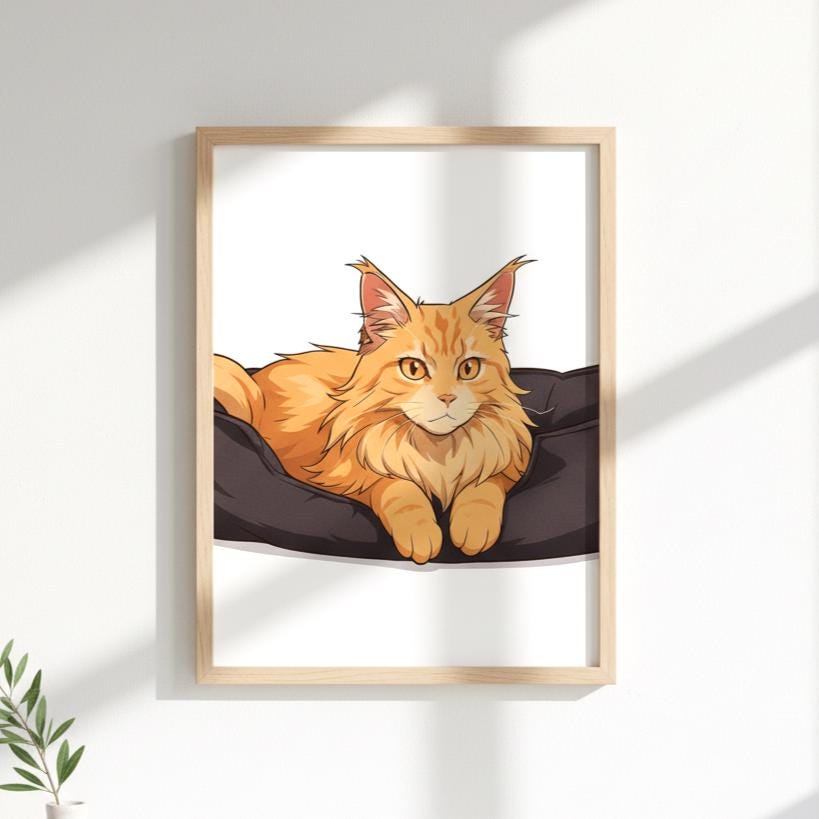 Custom Anime Pet Portrait (Digital Download)
