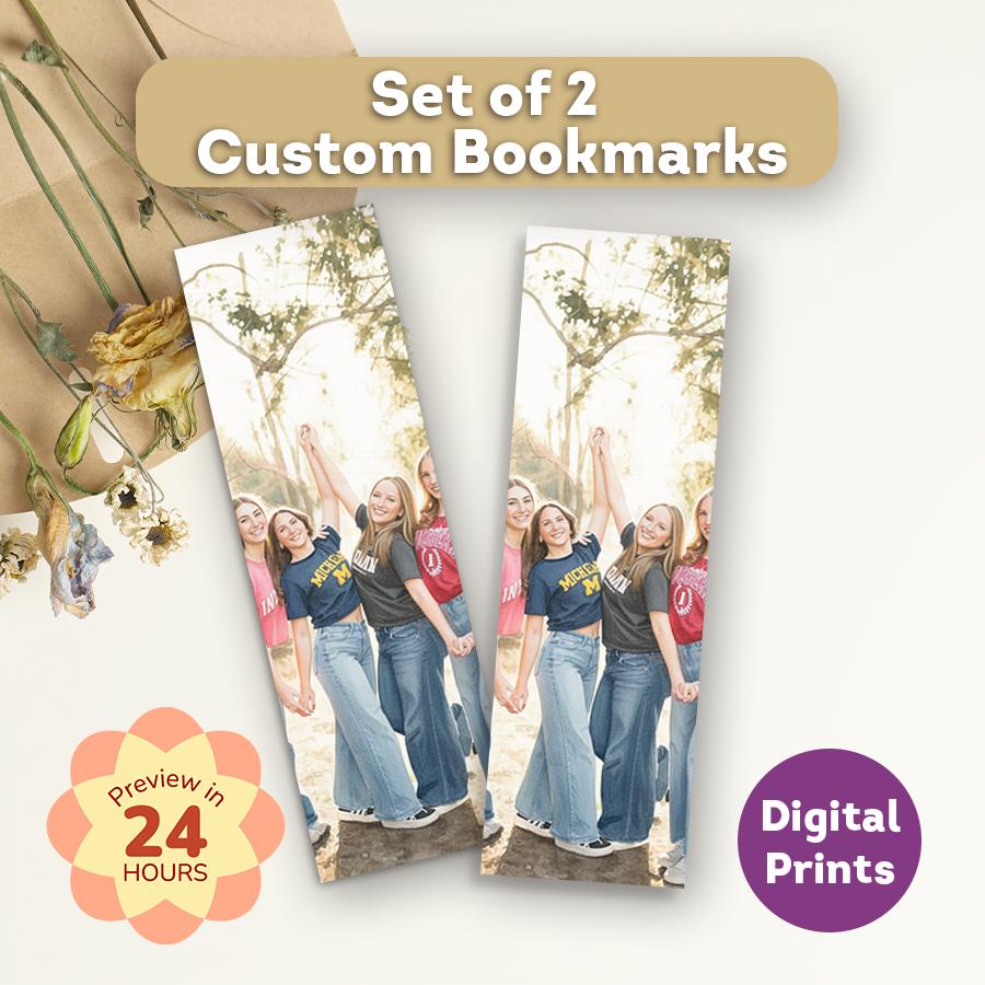 Personalized Bookmarks (Set of 2)