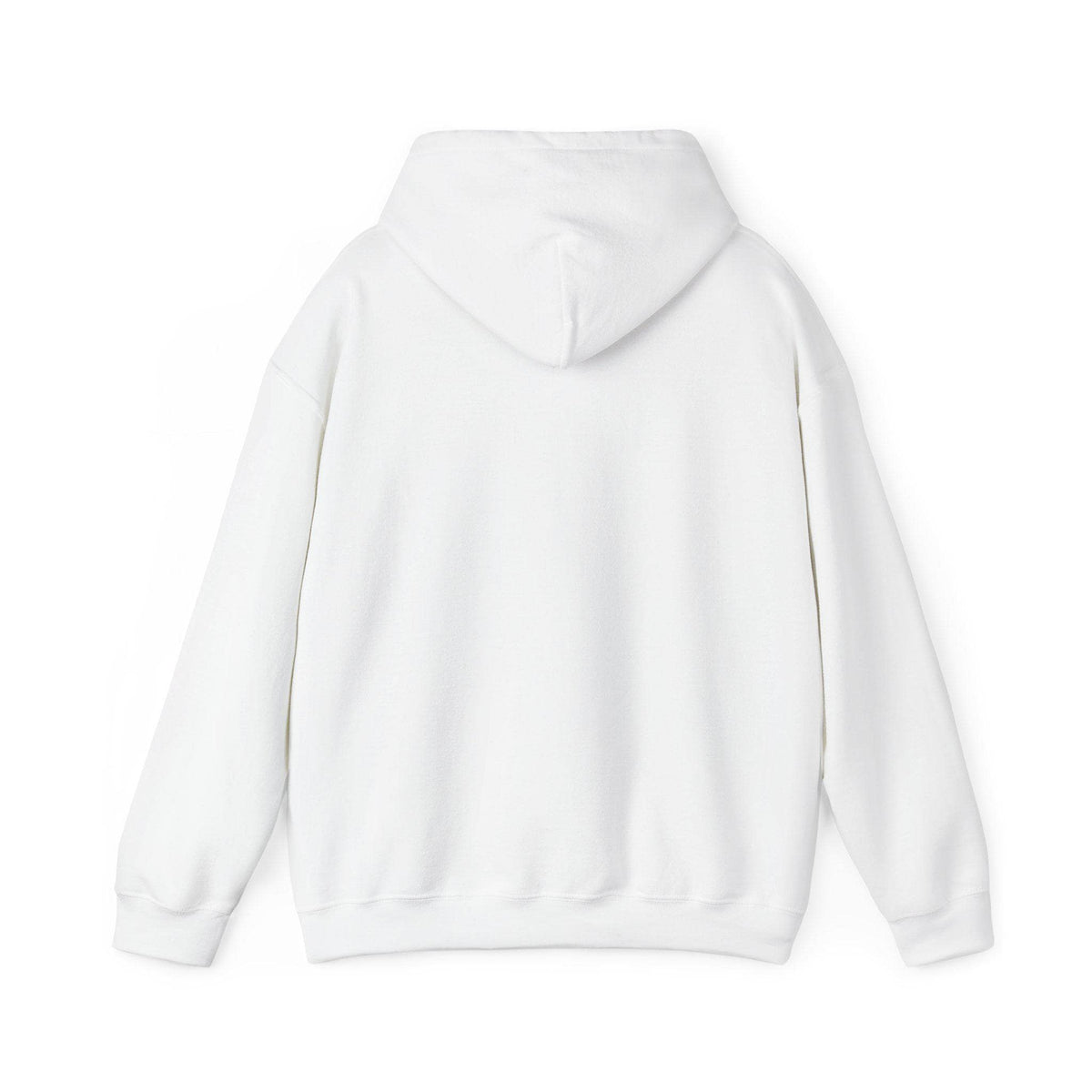 White hoodie on a white background