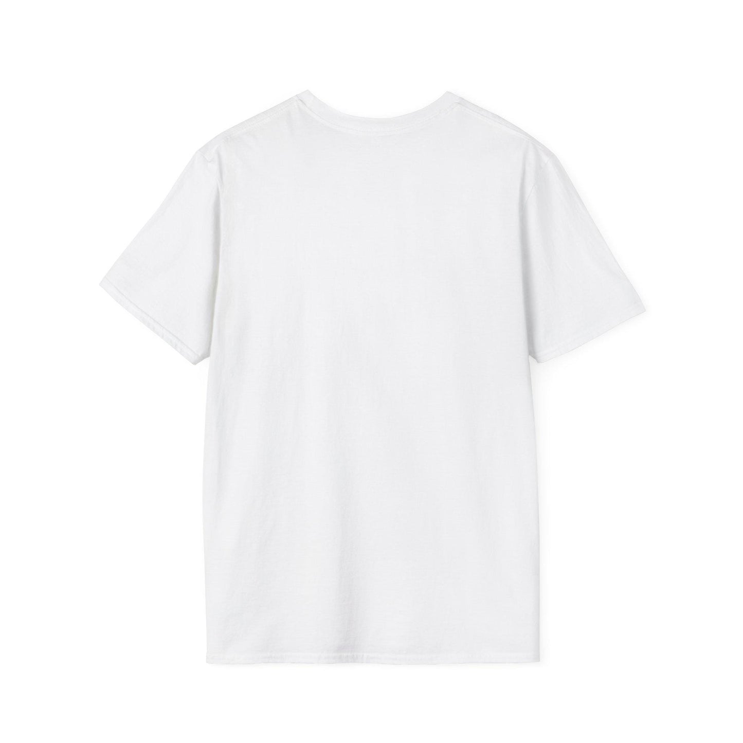 White t-shirt on a white background