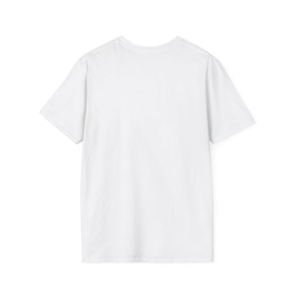 White t-shirt on a white background