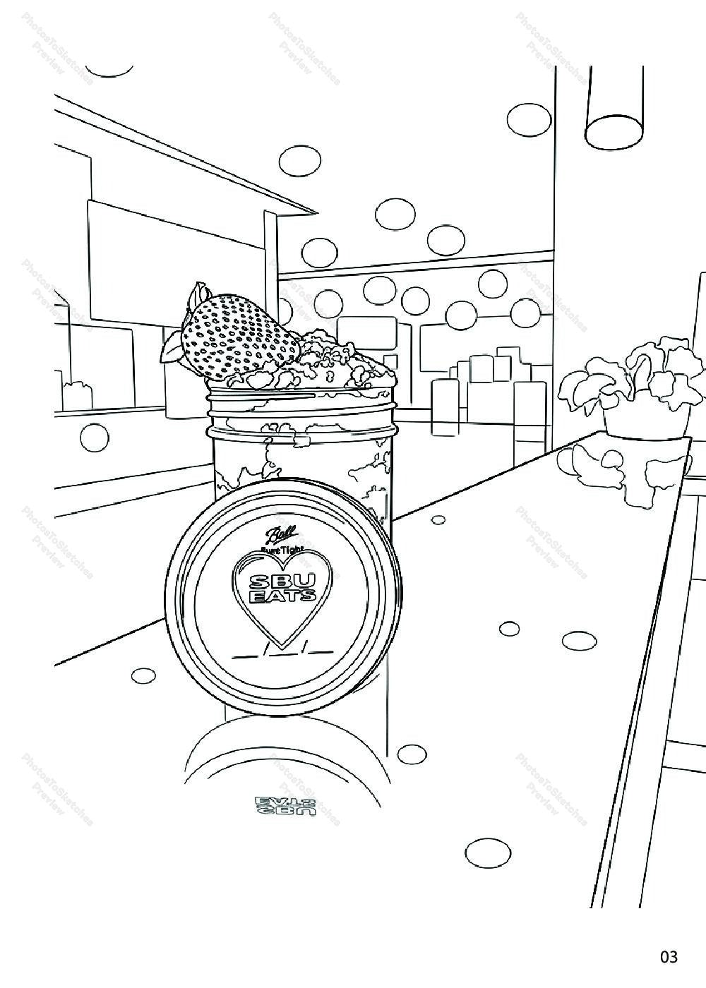 Custom Coloring Book - 5x7 Mini Size